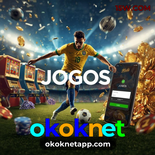 Aplicativo móvel okoknet para iOS e Android